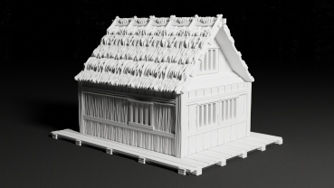 Asiatisches Bauernhaus